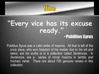 Human Strengths and Weaknesses | PPTX