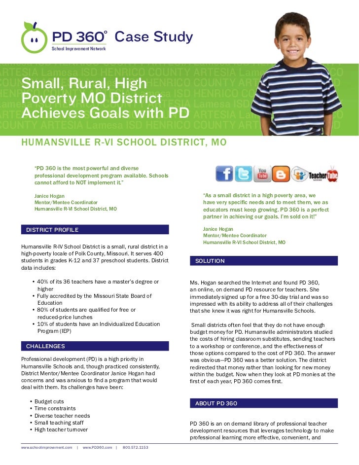 Humansville RVI School District, MOCase Study