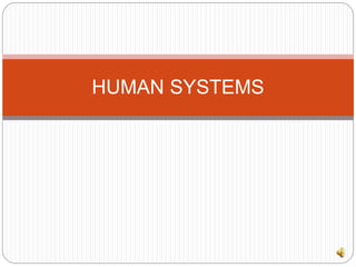 HUMAN SYSTEMS
 