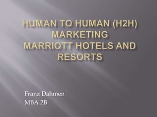 Franz Dahmen
MBA 2B
 