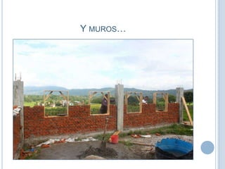 Y MUROS…
 