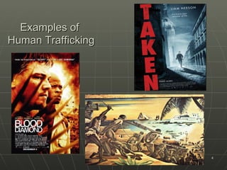 Examples of
Human Trafficking




                    4
 