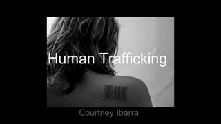 Human Trafficking
Courtney Ibarra
 