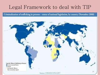 Legal Framework to deal with TIP




                                   29
 