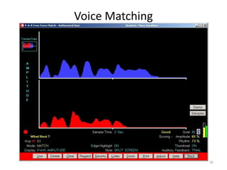 Voice Matching




                 35
 