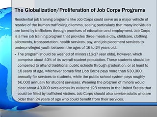 The Globalization/Proliferation of Job Corps Programs
Residential job training programs like Job Corps could serve as a ma...