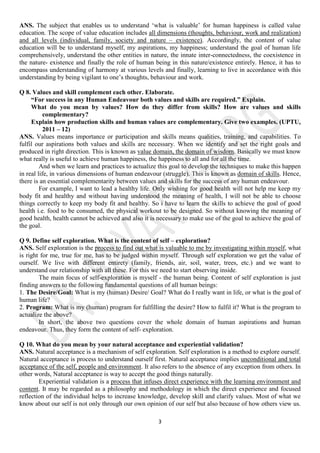 Human values and Proffesional ethics | PDF