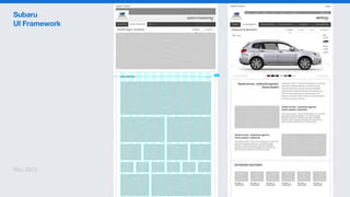 May 2012
Subaru
UI Framework
 