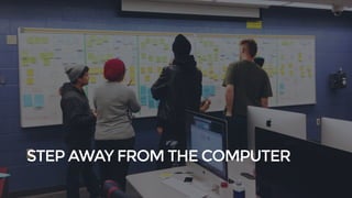 STEP AWAY FROM THE COMPUTER
 