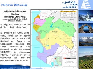 Humberto cruz (ana perú) la gestión del agua por cuencas. experiencias exitosas para el desarrollo del perú