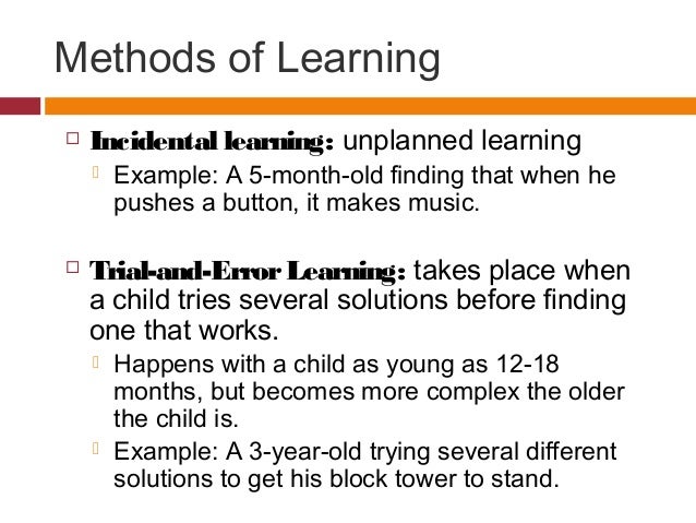 incidental and intentional learning 27 incidental and intentional learning 17-19, and with 1qs ranging from 98 to 130+ no test of colour blindness was made, a definite oversight in the light of the experi-. incidental and intentional learning 27 incidental and intentional learning 17-19, and with 1qs ranging from 98 to 130+ no test of colour blindness was made, a definite oversight in the light of the experi-.