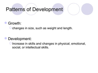 Human Development-Chapter 7-Physical Development of Infants | PPT
