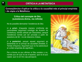 SÓN A POSTERIORI, DEPENEN DE L’EXPERIÈNCIA