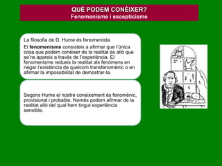 HUMECrítica a la metafísica