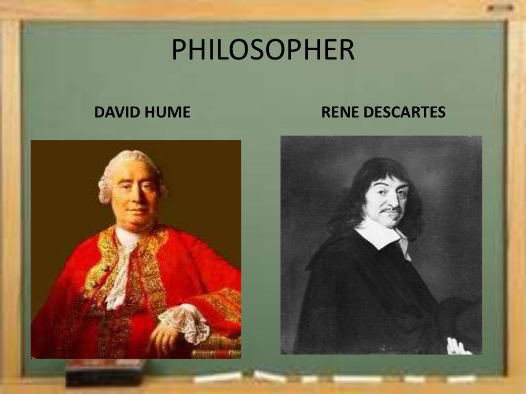 Hume and descartes on the theory of ideas