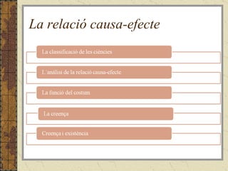 La relació causa-efecte 