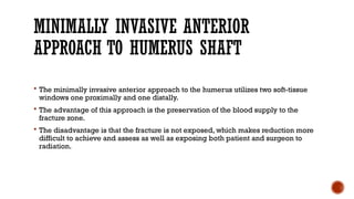 Gerwin Approach Anatomy and surgical approaches to humerus fracture.pptx
