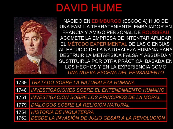 Resultado de imagen de hume