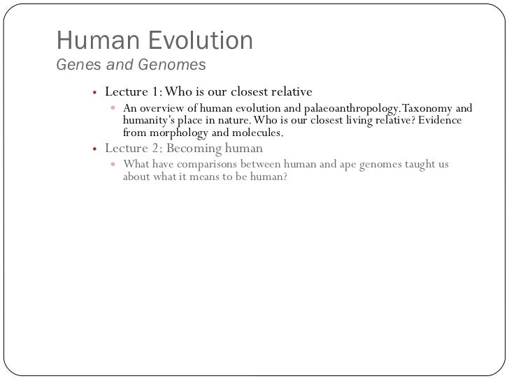 Bio263 Who is our Closest Relative