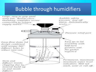 Humidification therapy | PPTX