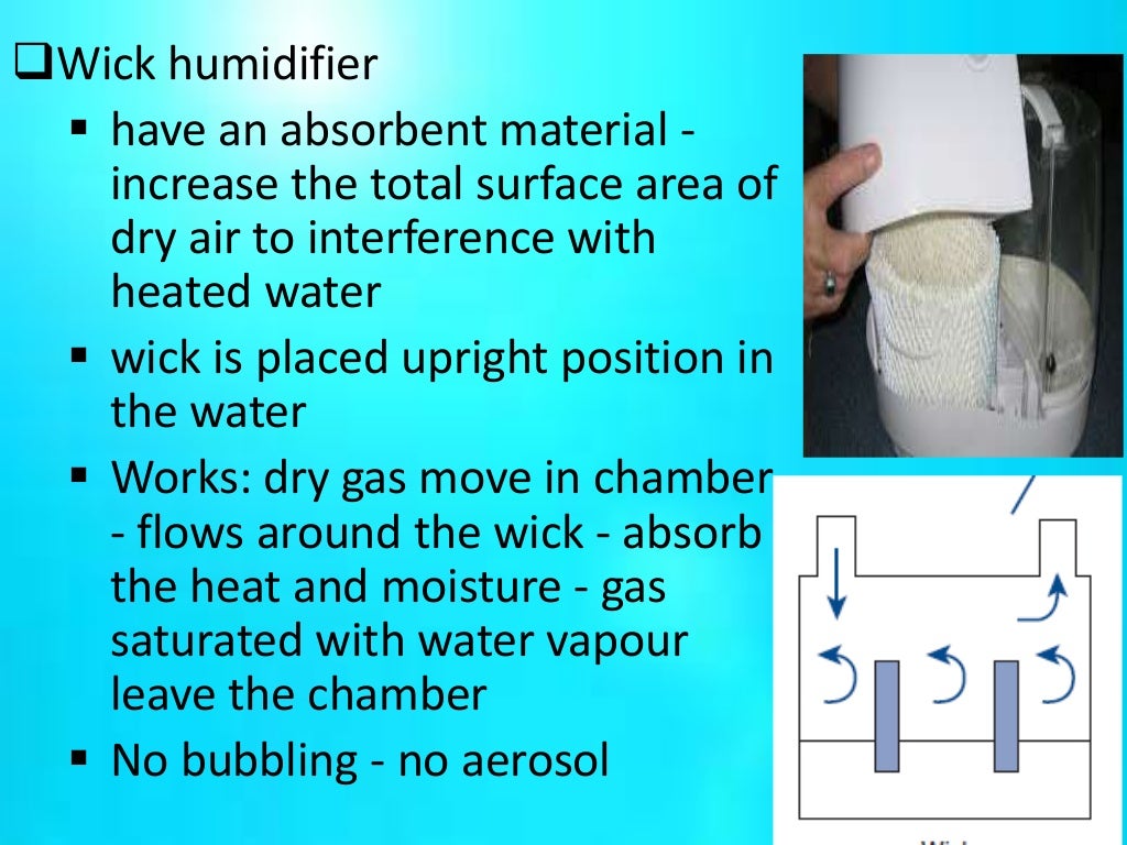 Humidification therapy