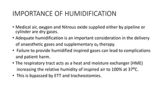 HUMIDIFICATION AND TEMPERATURE MEASUREMENT.pptx