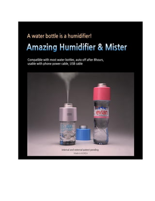 Mini water bottle Humidifier