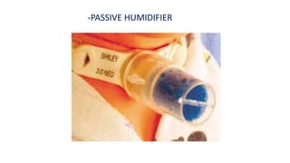 Humidifier active and passive | PPTX