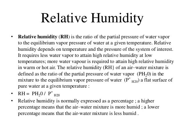 atmospheric humidity is measured by which instrument
