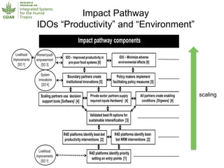 Humidtropics – Presentation for Discussion with Donors and Partners – June 2013