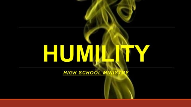Humility | PPTX