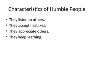 Understanding Humility: Traits, Importance, and Practice for Personal ...
