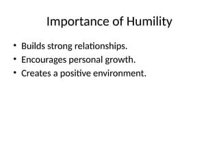 Understanding Humility: Traits, Importance, and Practice for Personal ...