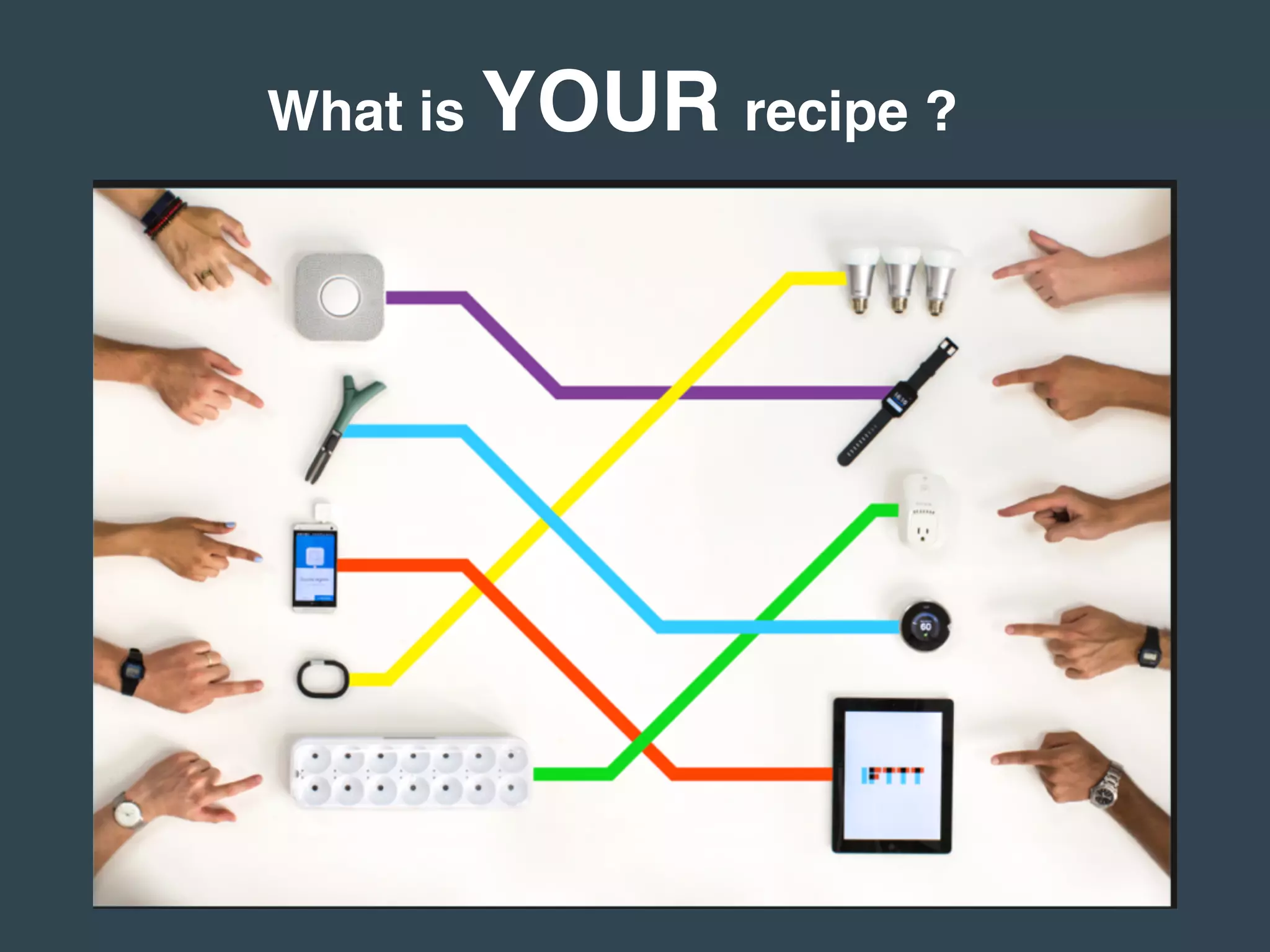What is YOUR recipe ?
 