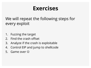 Exploit development 101 - Part 1 - Null Singapore | PDF