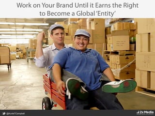 @KunleTCampbell
Work on Your Brand Until it Earns the Right
to Become a Global‘Entity’
 