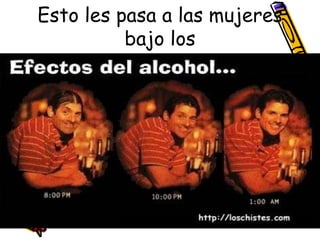 Esto les pasa a las mujeres
          bajo los
 