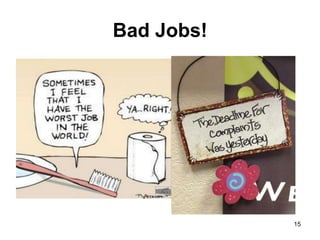 Bad Jobs!
15
 