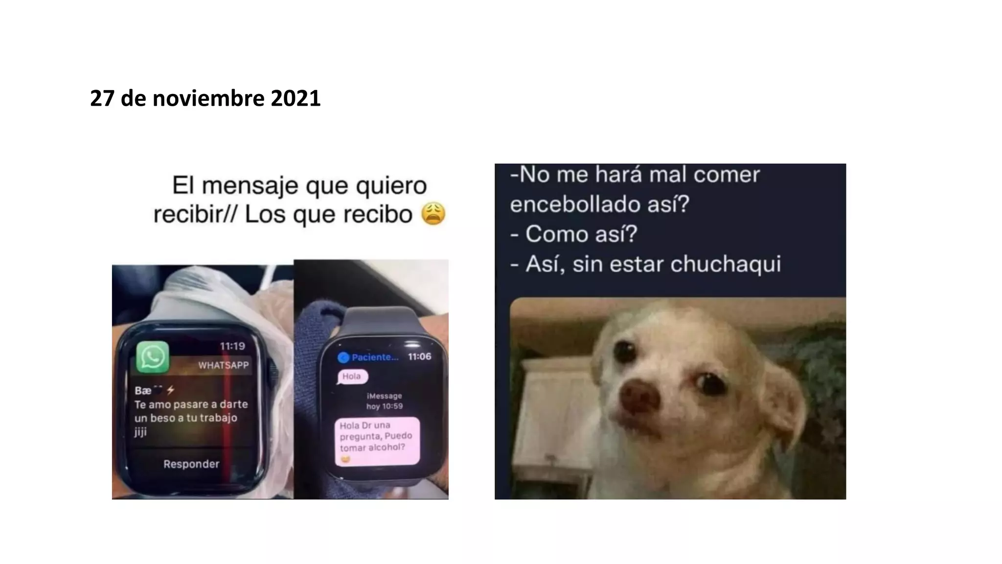 27 de noviembre 2021