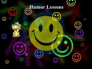Humor Lessons 