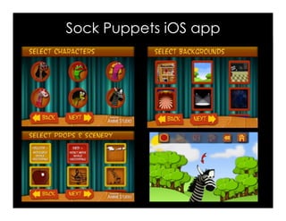 Puppet Pals HD iPad & Pocket iOS
 