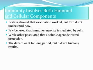 Humoral and cellular immunity | PPTX