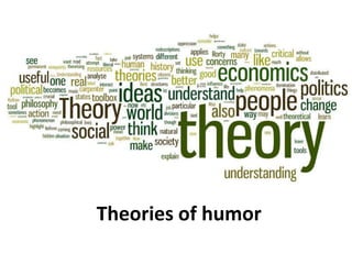 Types of Humor
Self – effacing humor
• if you want to have a little
fun at someone’s
expense, make sure it’s at
yours. As ...