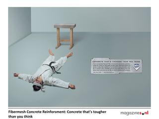 Fibermesh Concrete Reinforsment: Concrete that’s tougher than you think  