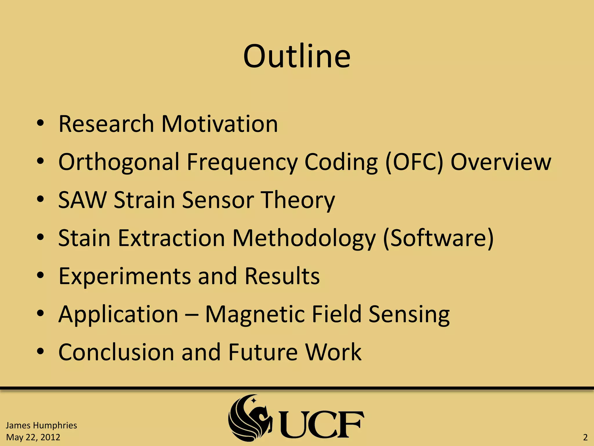 Passive, Wireless SAW OFC Strain Sensor | PDF