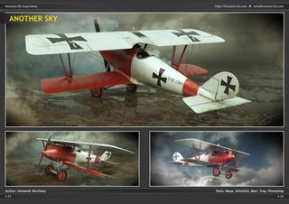 22 23
http://humster3d.com info@humster3d.comHumster3D Inspiration
Author: Alexandr Novitskiy	 Tools: Maya, Unfold3d, Mari, Vray, Photoshop
ANOTHER SKY
 