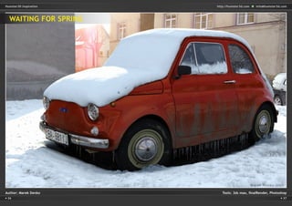 36 37
http://humster3d.com info@humster3d.comHumster3D Inspiration
Author: Marek Denko	 Tools: 3ds max, finalRender, Photoshop
WAITING FOR SPRING
 