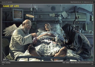 44 45
http://humster3d.com info@humster3d.comHumster3D Inspiration
GAME OF LIFE
Author: Huzheng 	 Tools: 3dsMax / 3dsmax maya ZBrush photoshop Mudbox V-ray
 