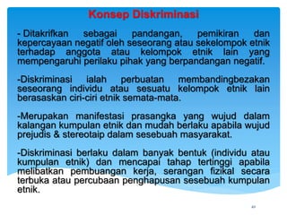 Hubungan etnik di Malaysia dan konsep masyarakat- kuliah 1