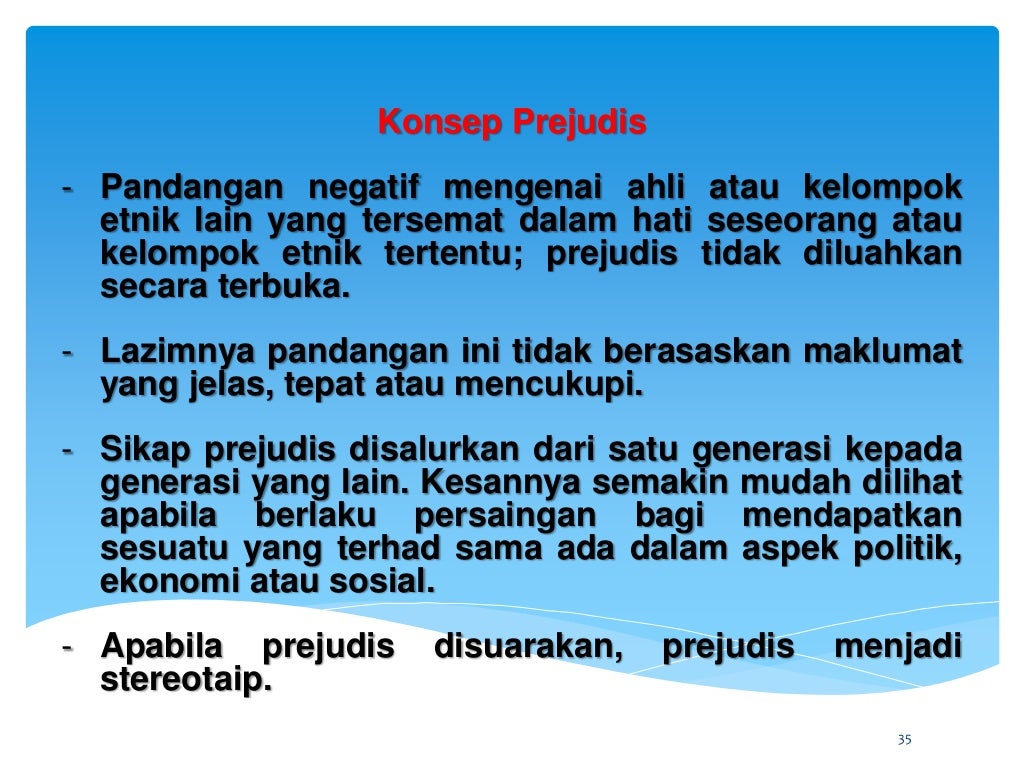 Hubungan etnik di Malaysia dan konsep masyarakat- kuliah 1